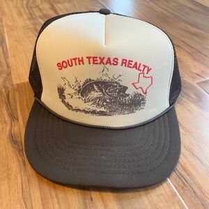 Vintage Trucker Hat Bass South Texas Realty